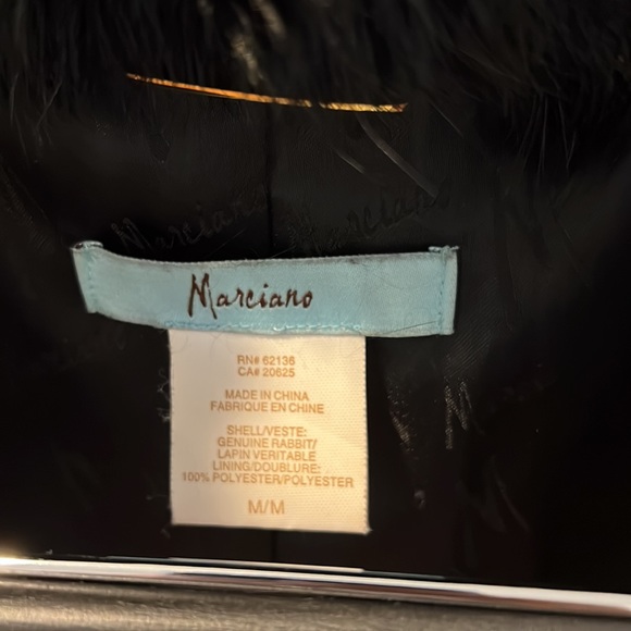 Black Rabbit Fur Bolero Formal Jacket - Picture 5 of 6